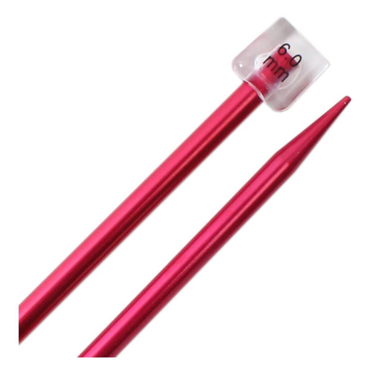 Knitcraft Red Knitting Needles 6mm Hobbycraft