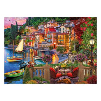 Gibsons Lake Como Jigsaw Puzzle 1000 Pieces