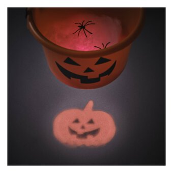 Light-Up Projector Pumpkin Bucket