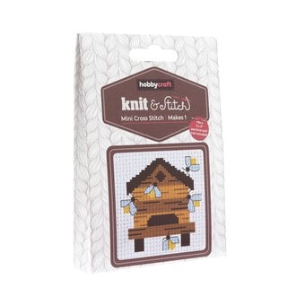Beehive Mini Cross Stitch Kit