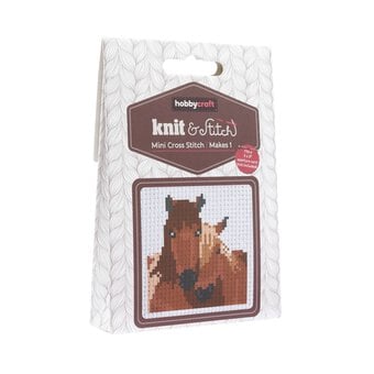Horses Mini Cross Stitch Kit