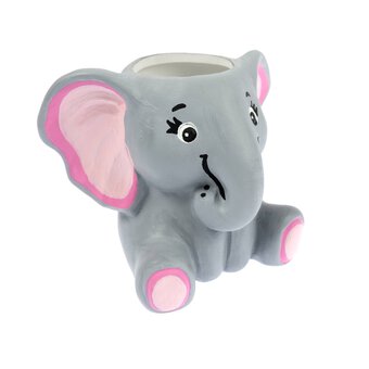 Paint Your Own Elephant Pen Pot