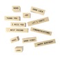 Everyday Saying Wooden Stamp Set 12 Pieces image number 2