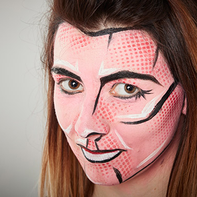 How to do Pop Art Face Paint | Hobbycraft