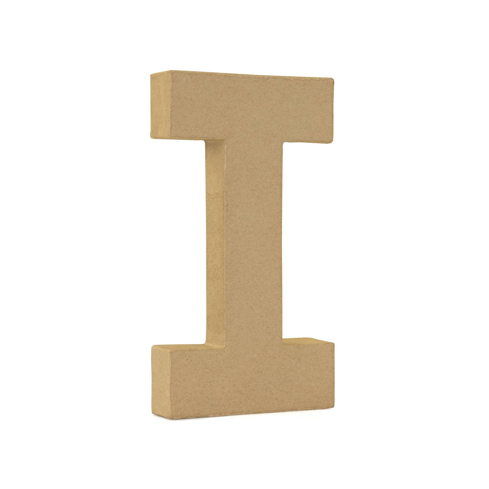 Mache Letter I 20cm