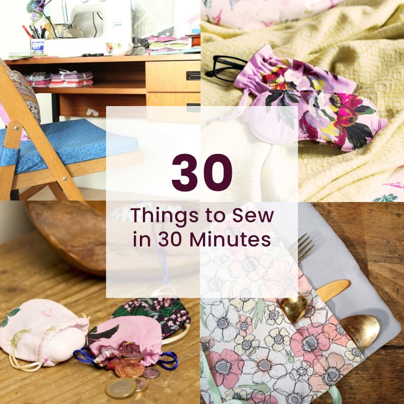 Quick Sewing Projects To Do In 30 Minutes Or Less