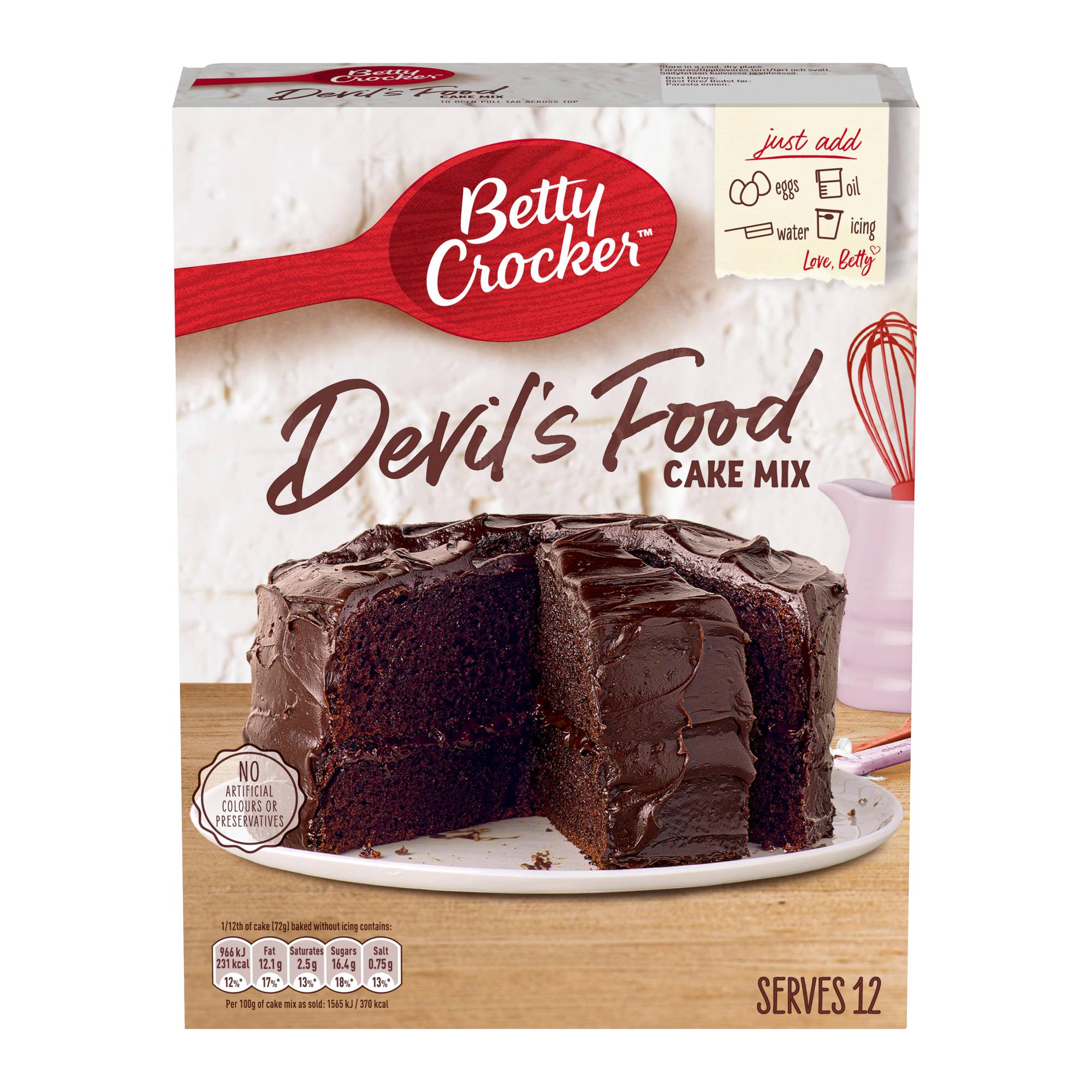 Cherry Devil's Food Cake Recipe