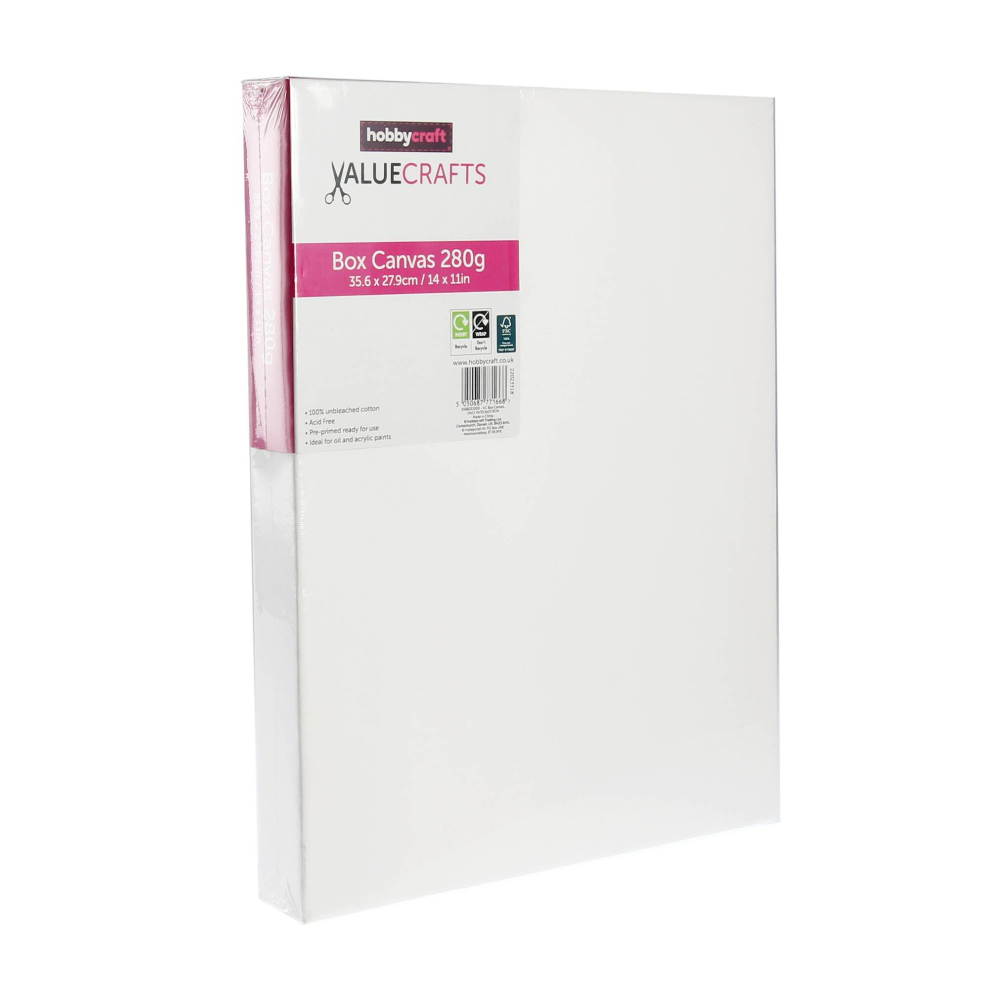 Hobbycraft canvas store