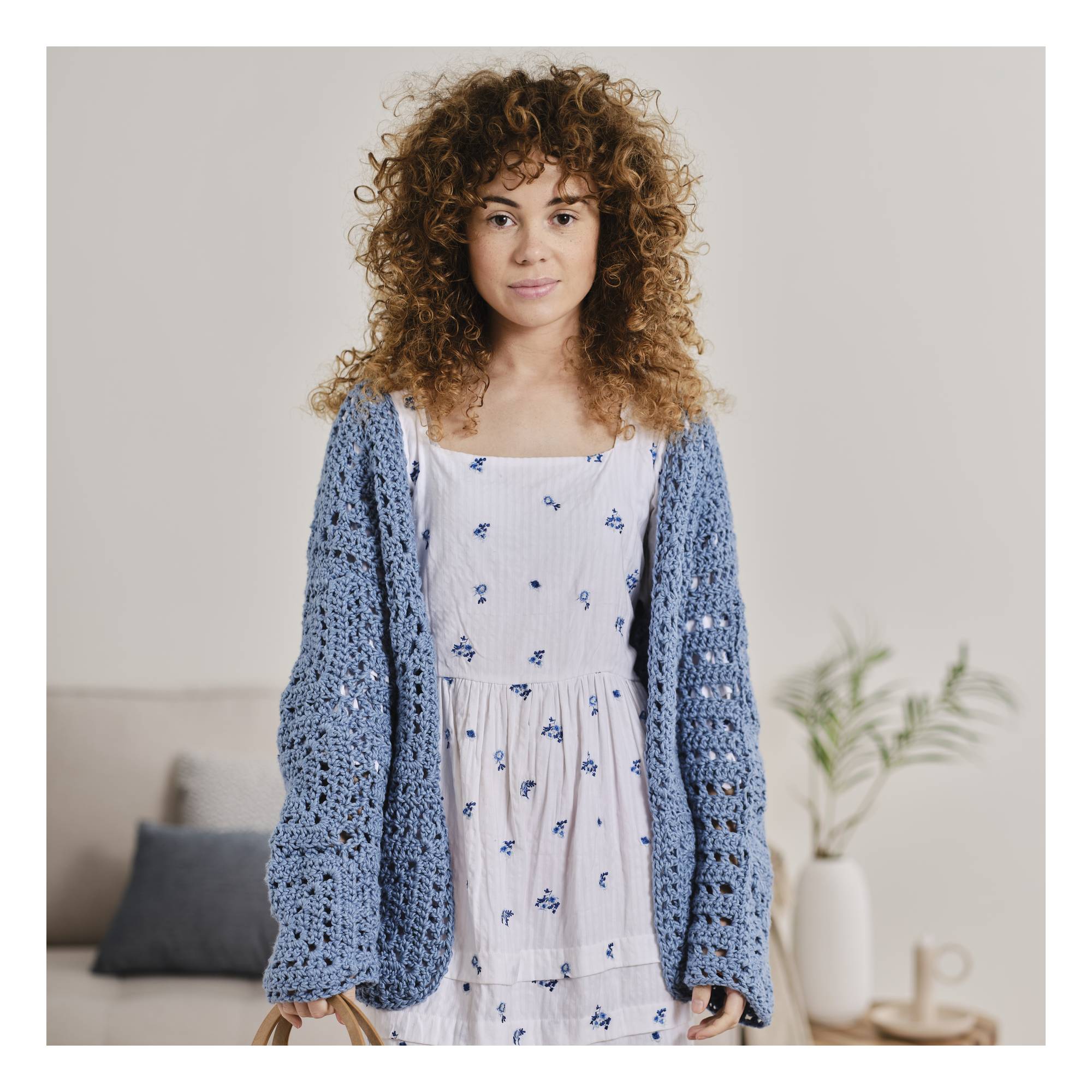 Crochet Granny Square Cardigan-digital Download-one Size 