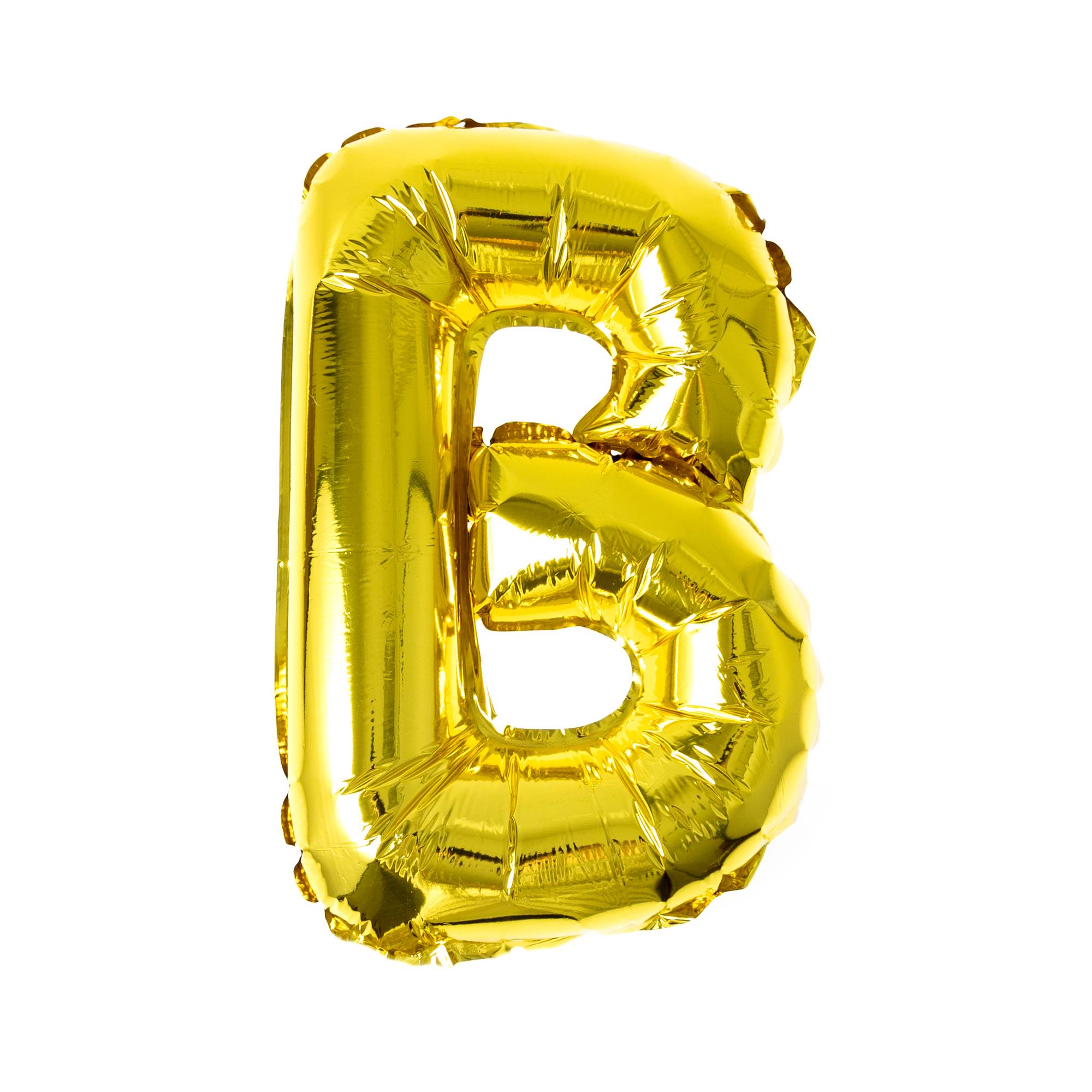 Gold Foil Letter B Balloon | Hobbycraft