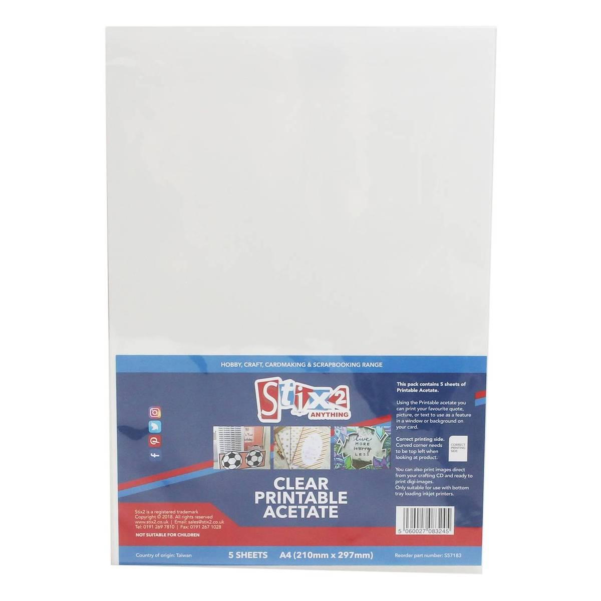 stix-2-anything-clear-printable-acetate-sheets-a4-5-pack-hobbycraft