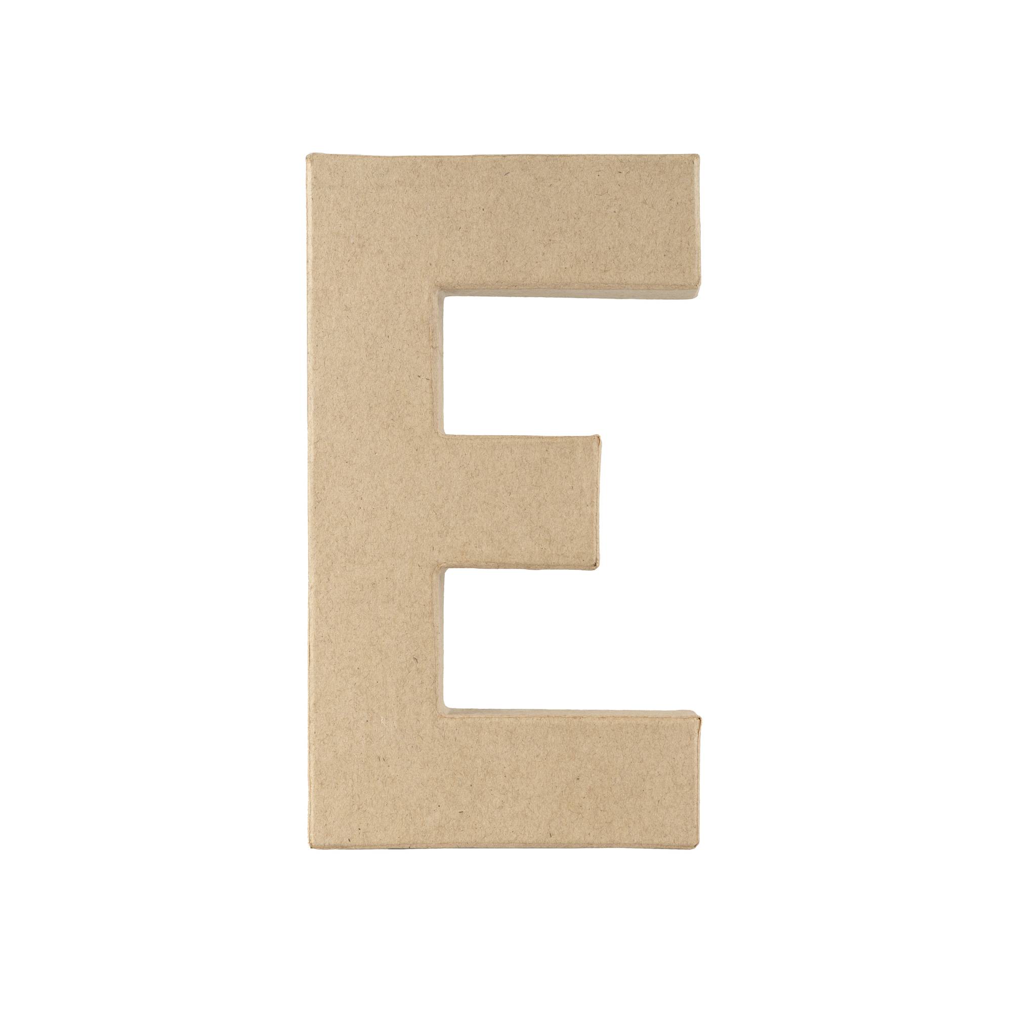 Mache Letter E 20cm | Hobbycraft