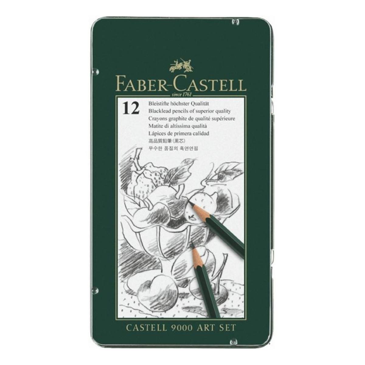 Faber Castell 9000 Art Set 12 Pieces | Hobbycraft