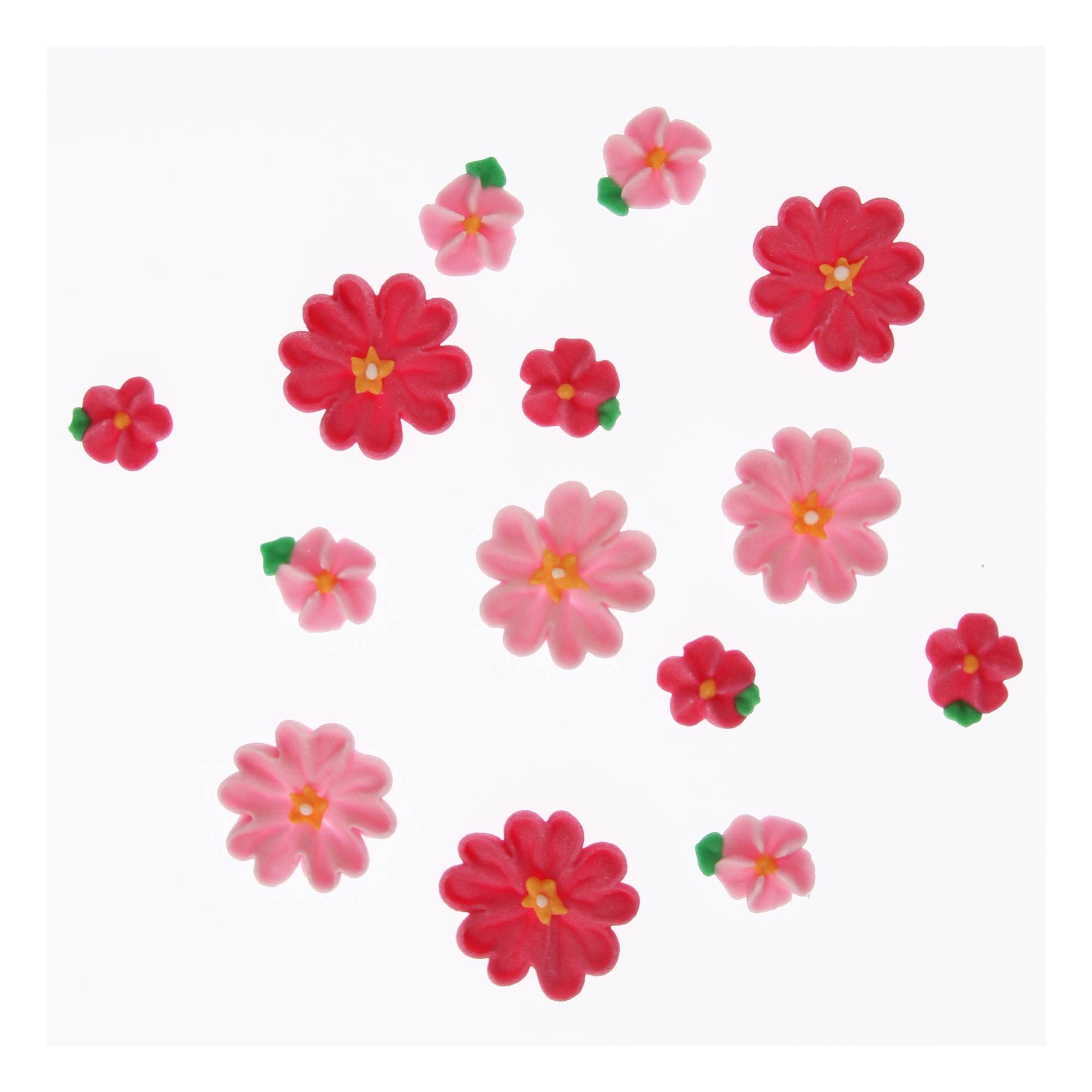 Culpitt Pink Daisy Piped Sugar Toppers 14 Pack | Hobbycraft