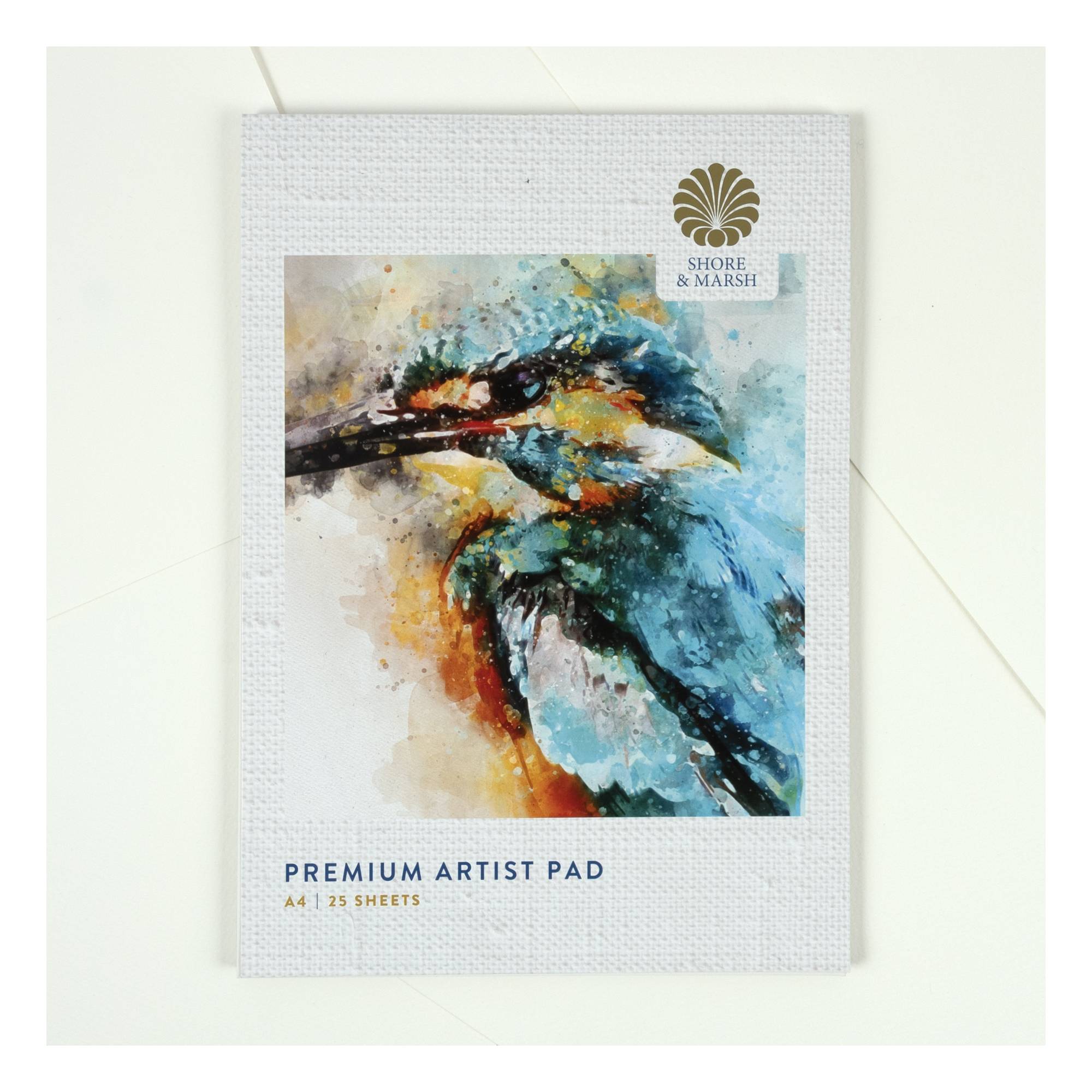 Shore & Marsh Premium Artist Pad A4 25 Sheets | Hobbycraft