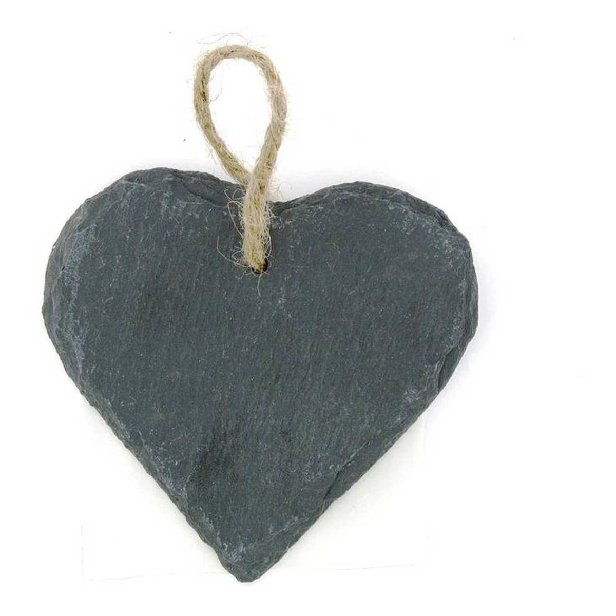 Slate Heart Decoration 6 Pack Bundle