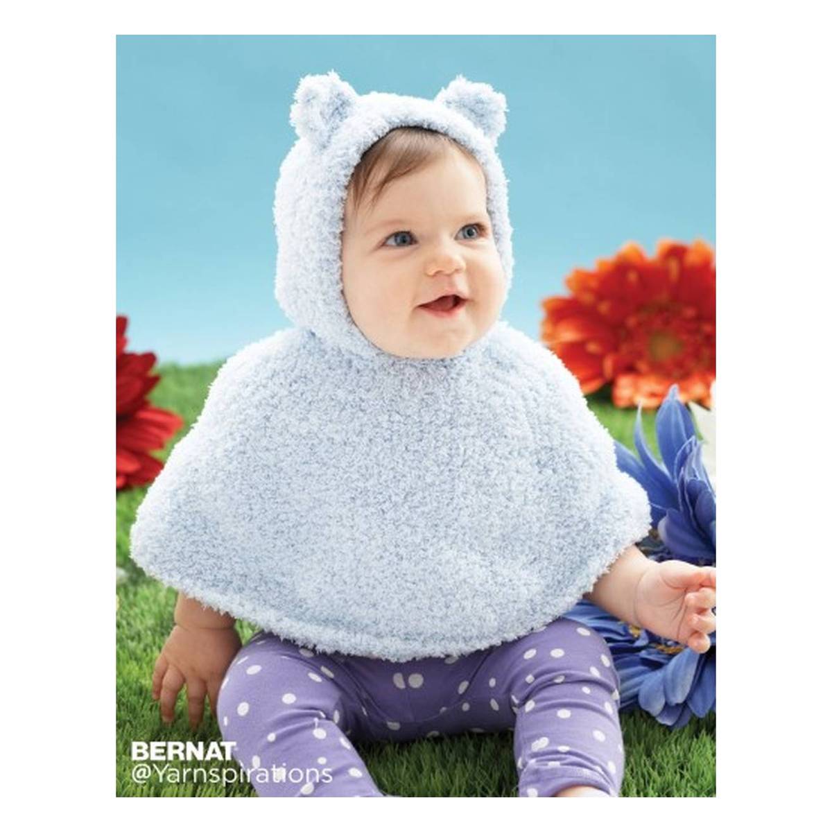 FREE PATTERN Bernat Bear Knit Cape | Hobbycraft