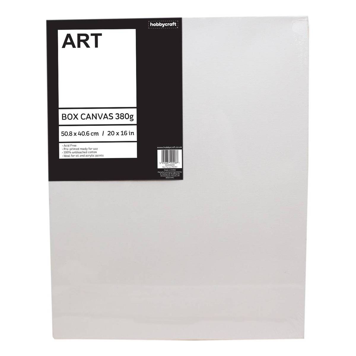 Box Canvas 50.8cm x 40.6cm | Hobbycraft