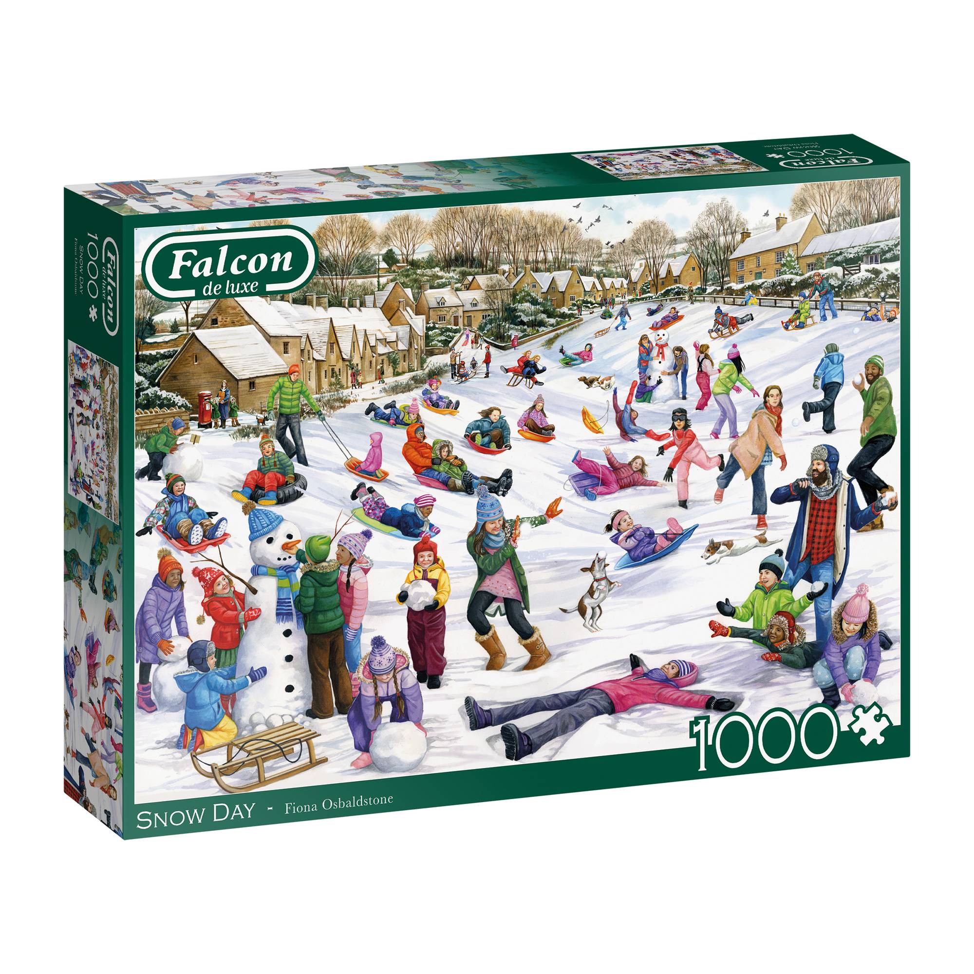 Falcon Snow Day Jigsaw Puzzle 1000 Pieces | Hobbycraft