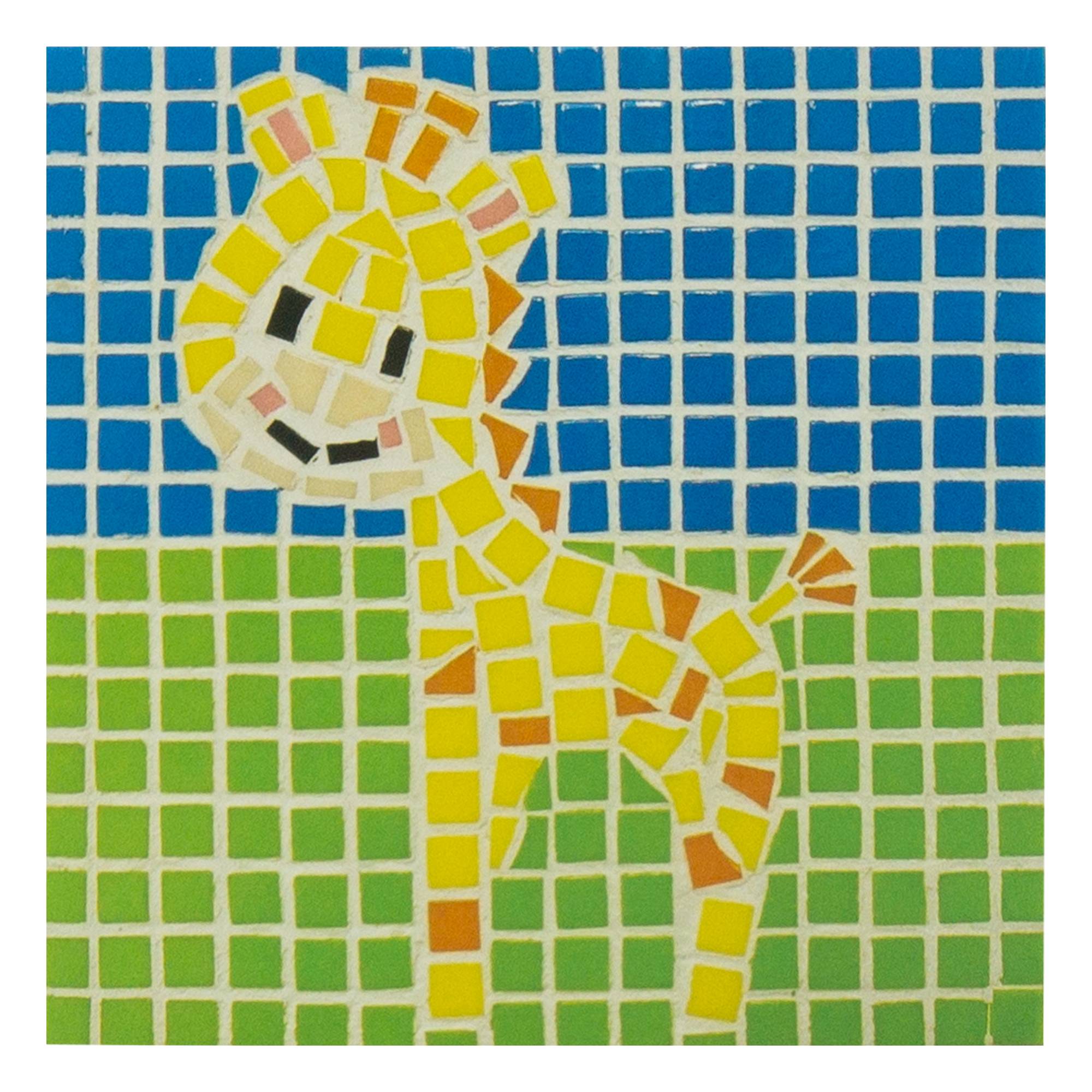 Giraffe Mosaic Coaster Kit Hobbycraft