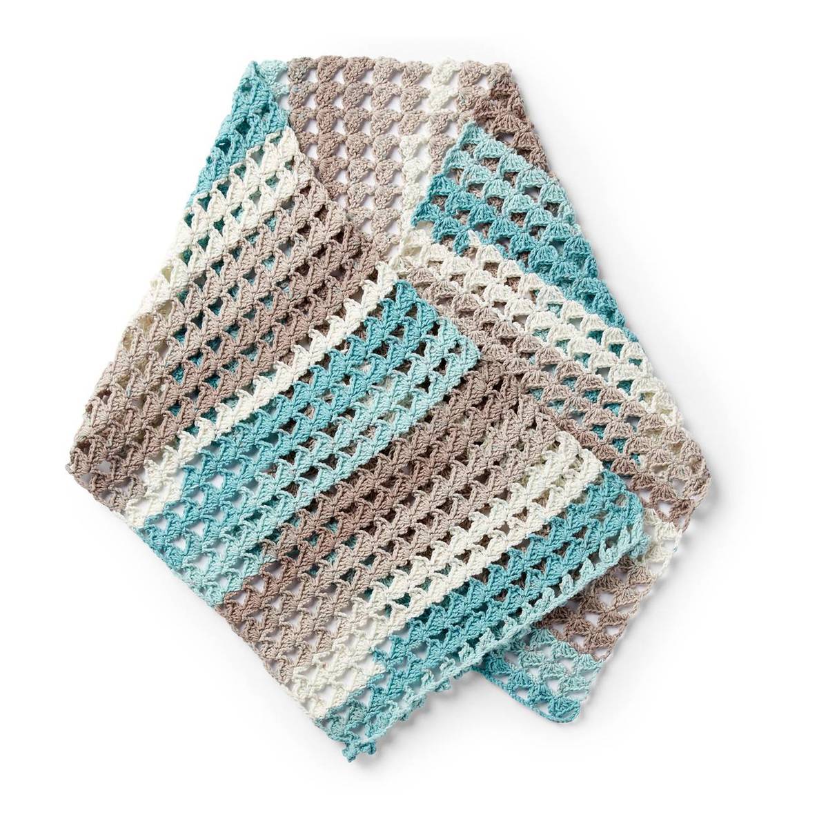 Caron Checks Out Crochet Blanket Pattern