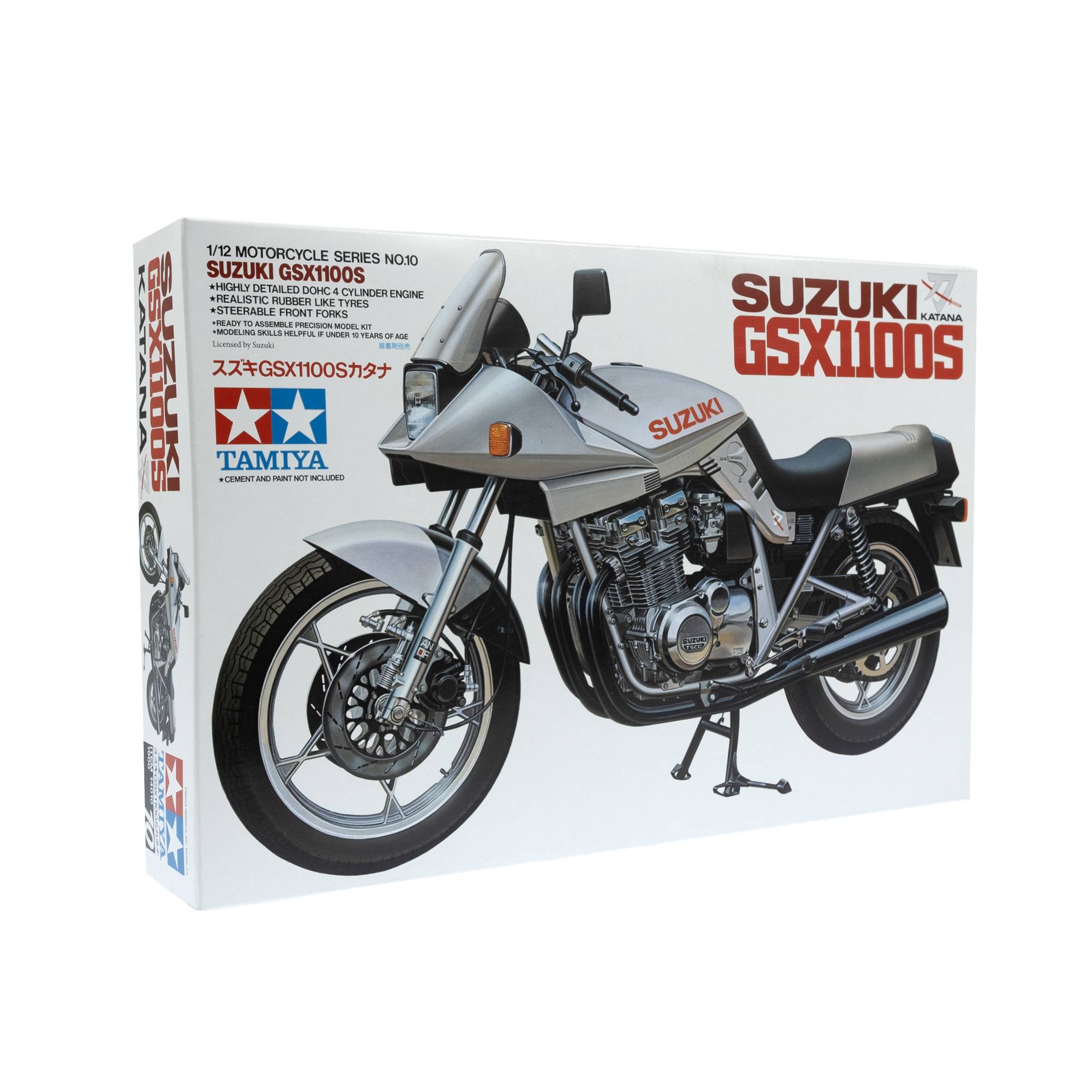 Tamiya Suzuki GSX 1100 S Katana Model Kit 1:12 | Hobbycraft