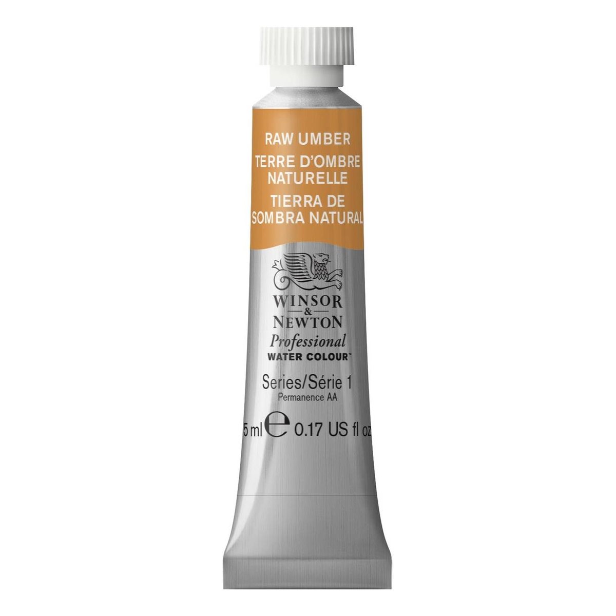 Winsor & Newton Raw Umber Professional Watercolour Tube 5ml