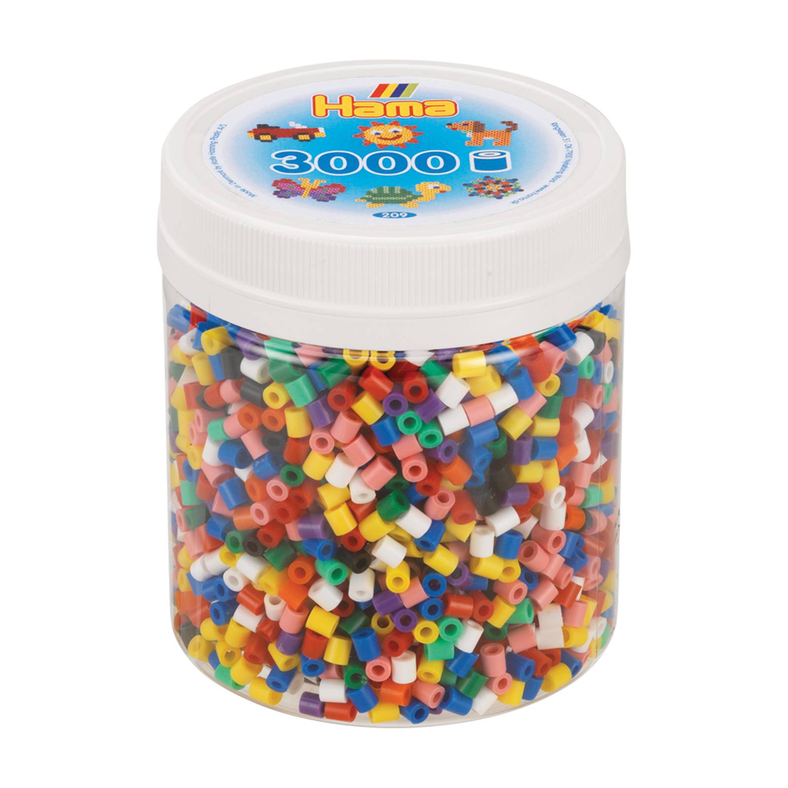 Hama 3000 Beads in a Tub