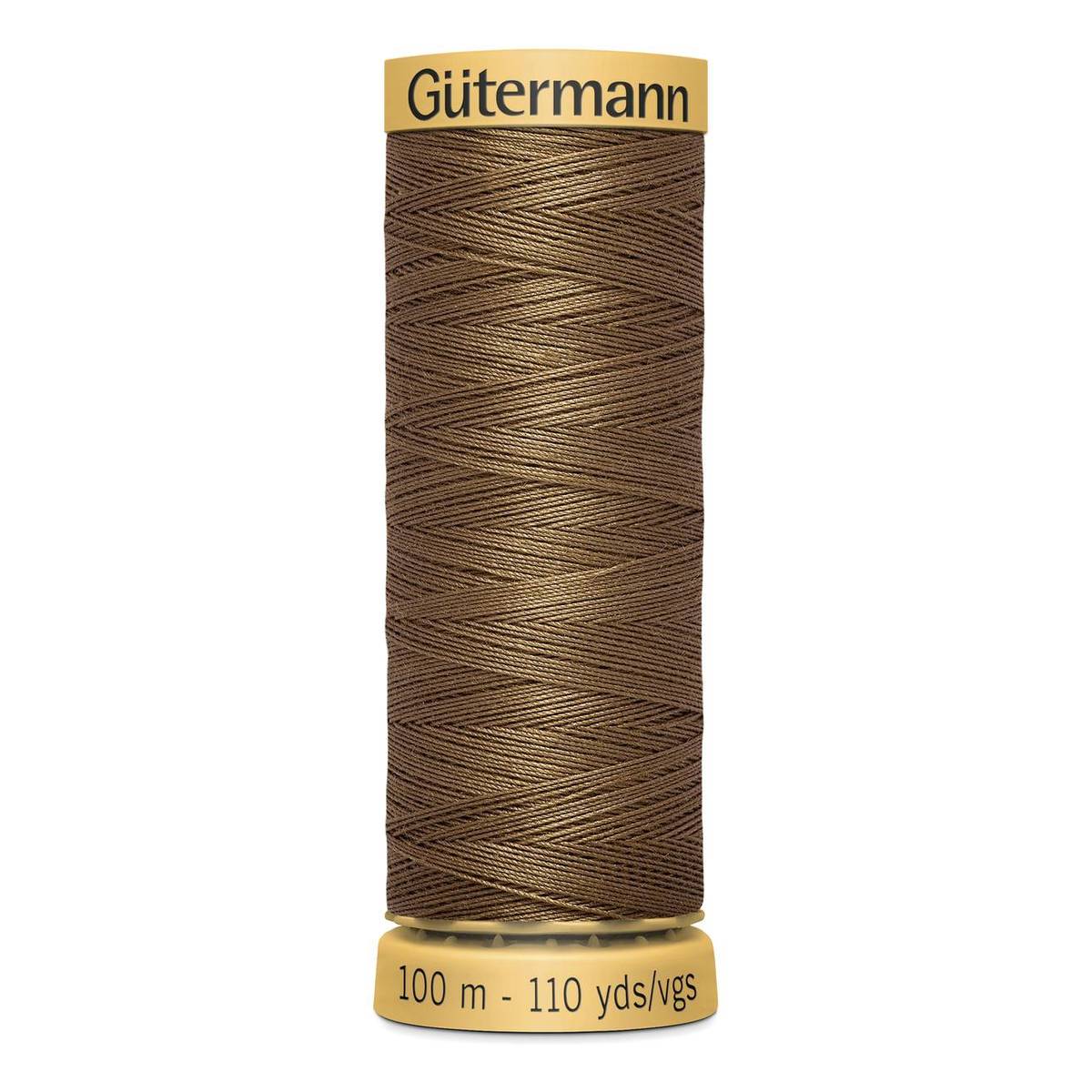 Gutermann Brown Cotton Thread 100m (1335) 