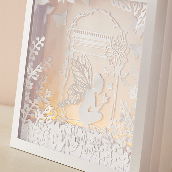 How to Make an Intricut Fairy Shadow Box Card | Hobbycraft