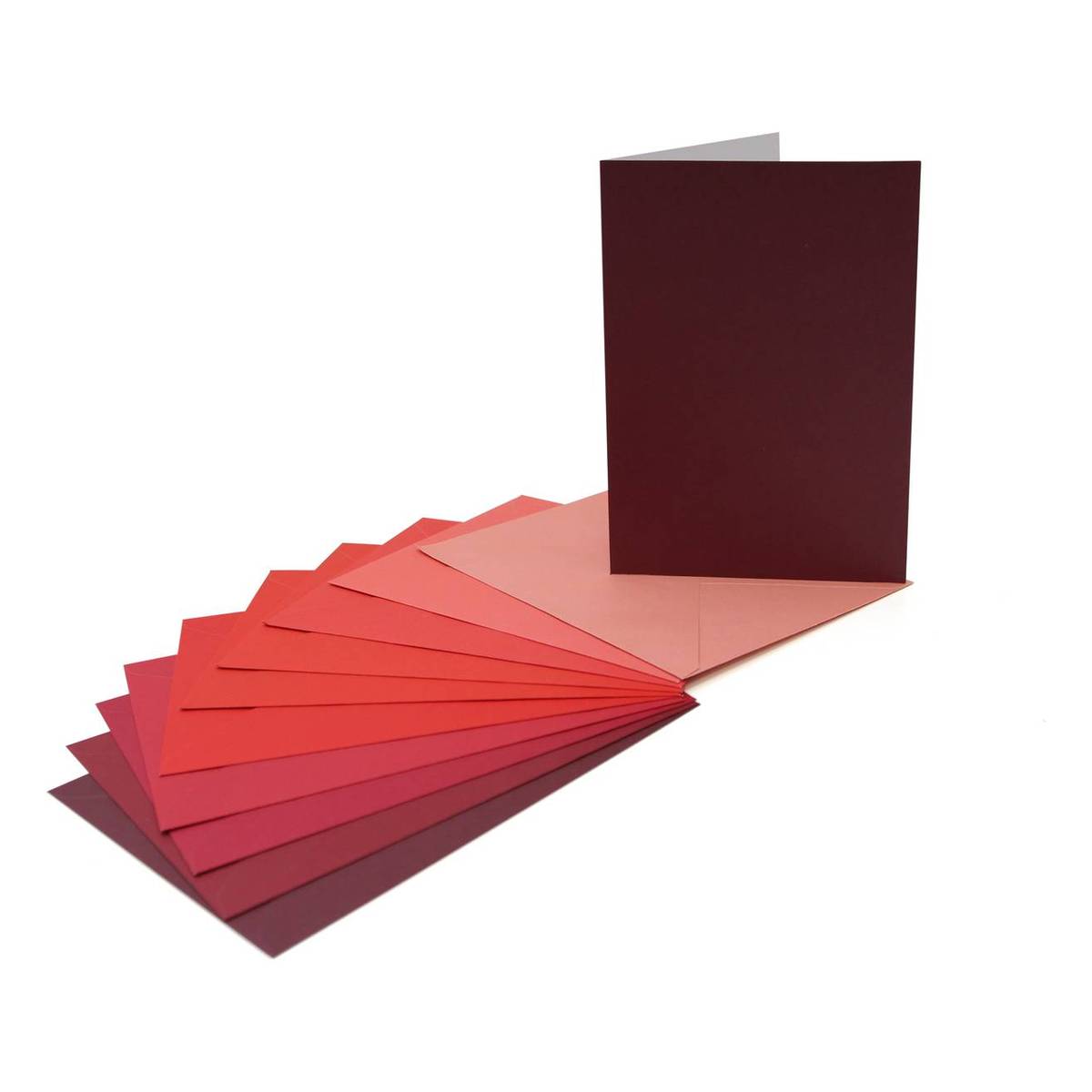 AC CardstockTM Cards and Envelopes - RED - 5 x 7 inches - AMC71335