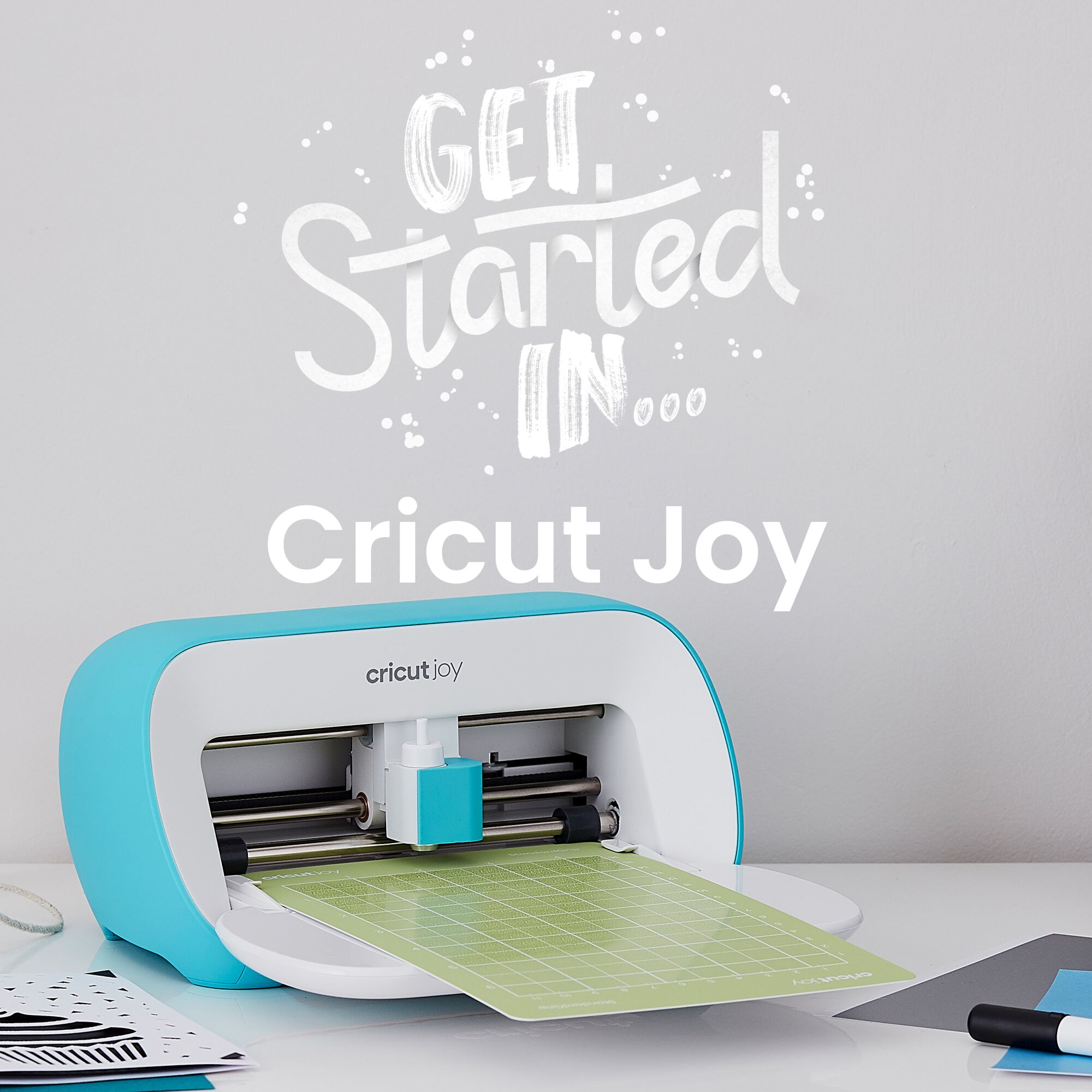 Cricut Joy Machine & Digital Content Library Bundle - Includes 30 images in  Design Space App - Portable DIY Smart Machine for creating customized