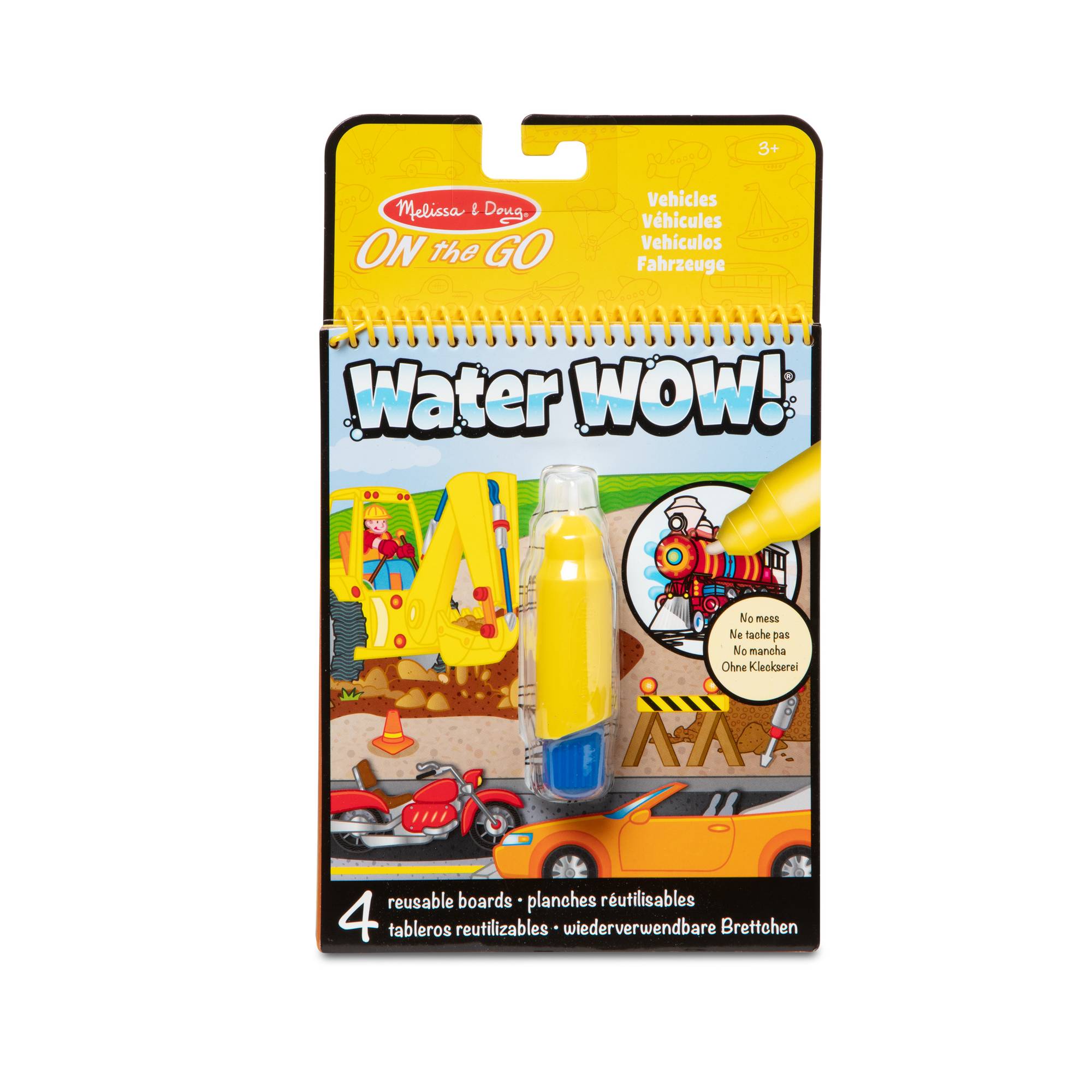 Melissa & Doug Water Wow Vehicles | Hobbycraft