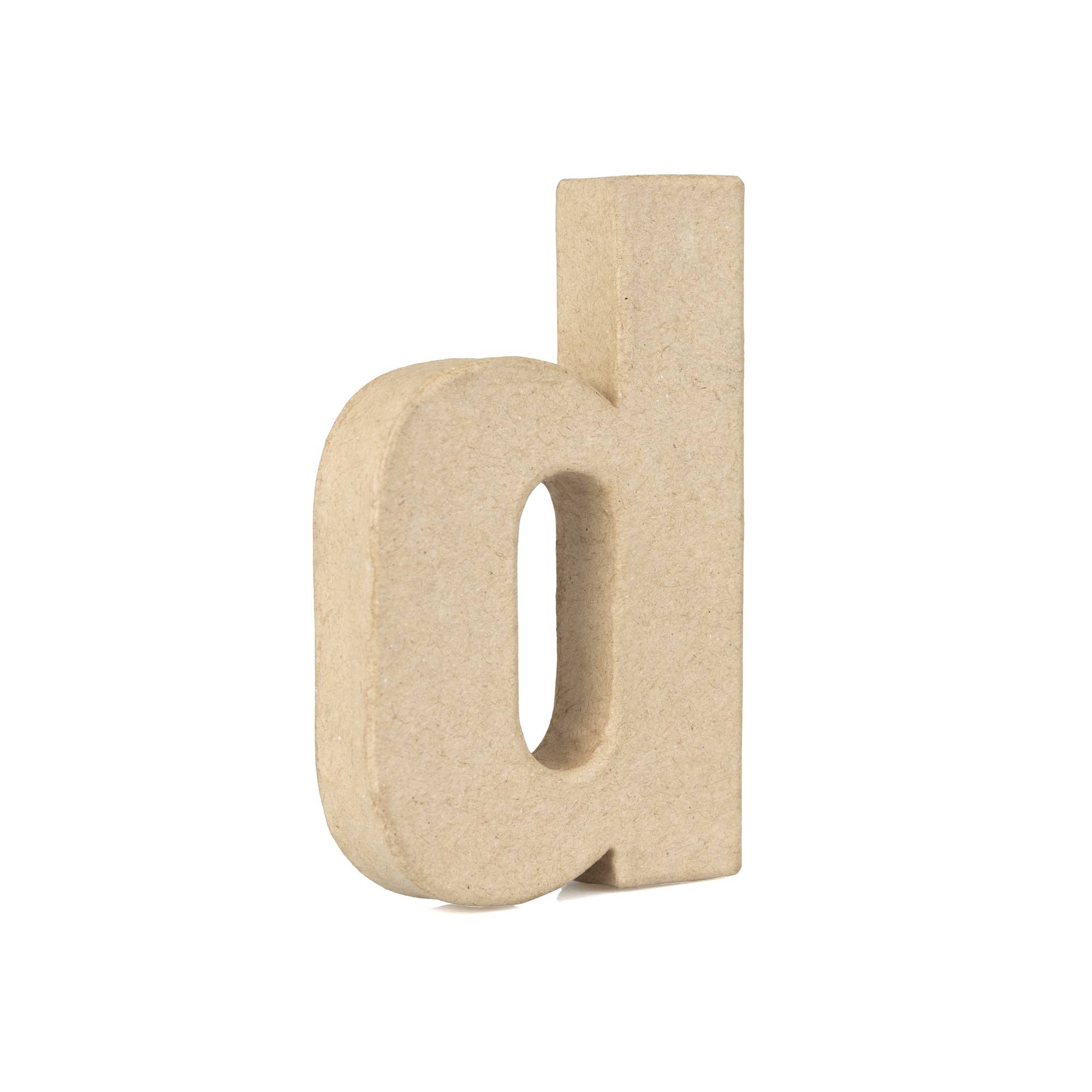 Lowercase Mini Mache Letter D | Hobbycraft