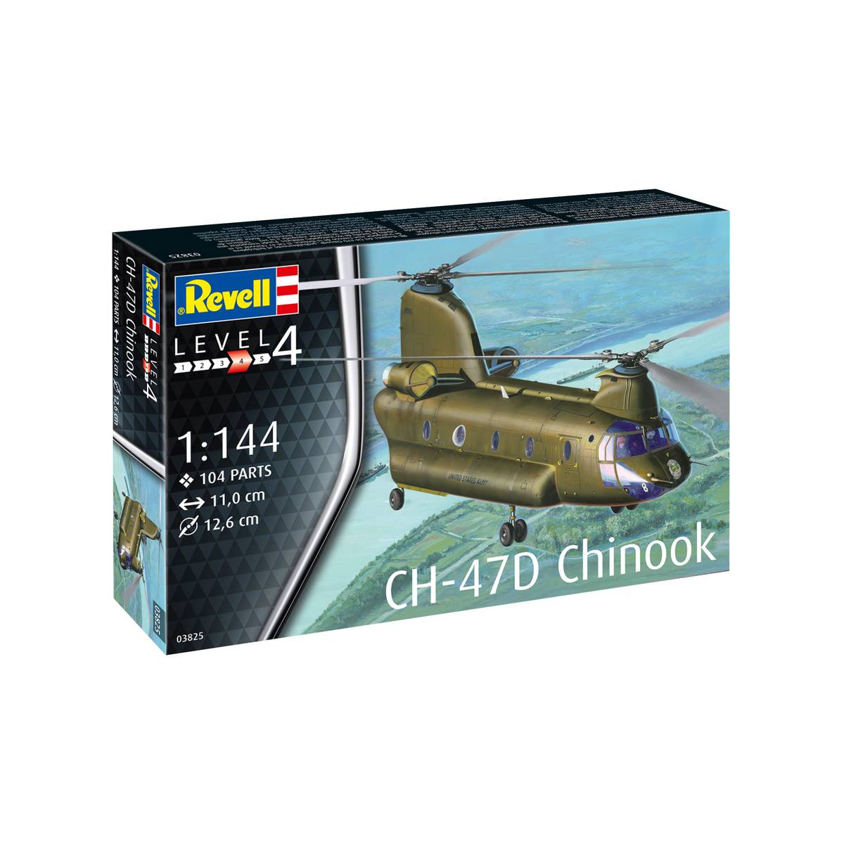 Revell CH 47D Chinook Model Kit 1 144 Hobbycraft