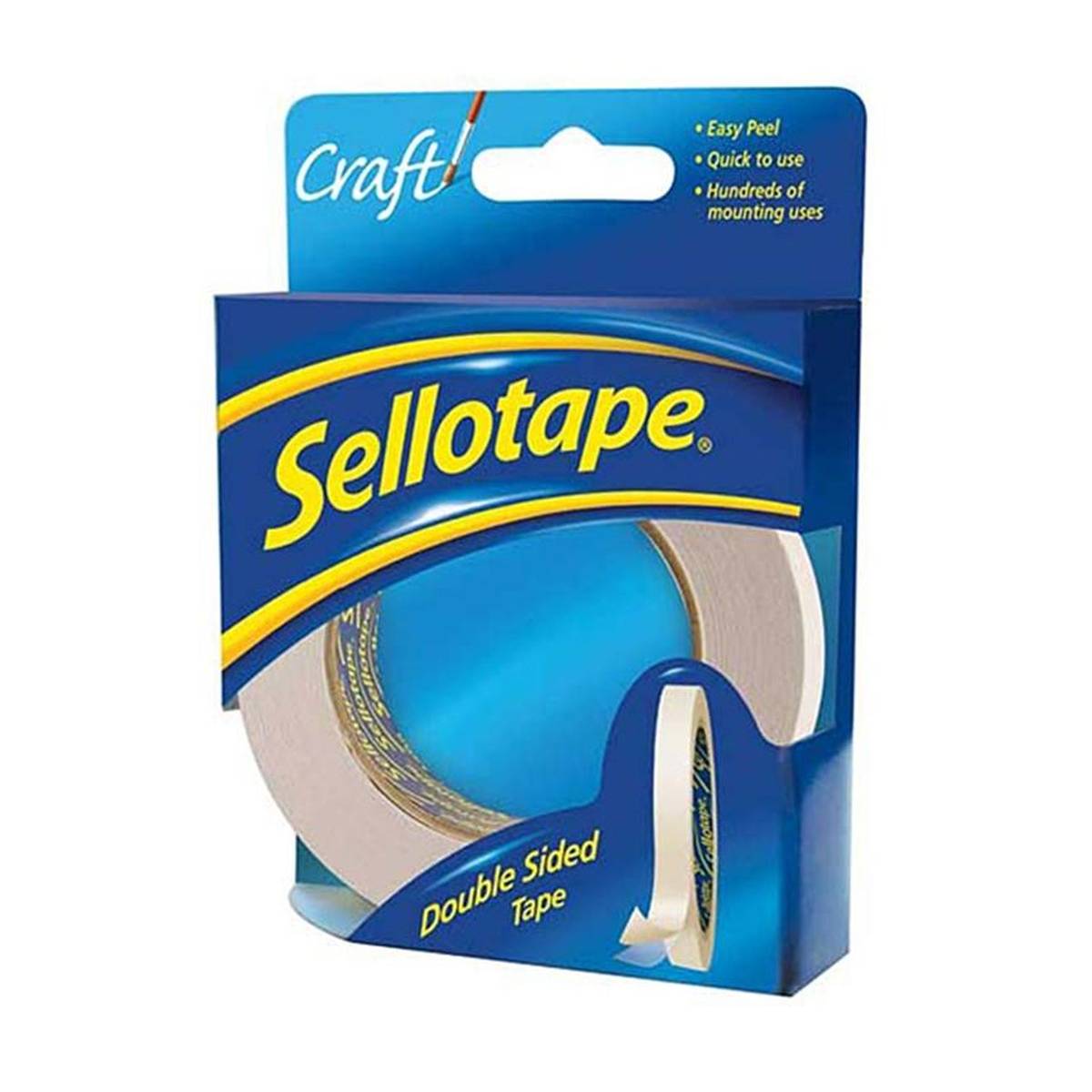 Sellotape Double Sided Tape 12Mmx33m - Tesco Groceries