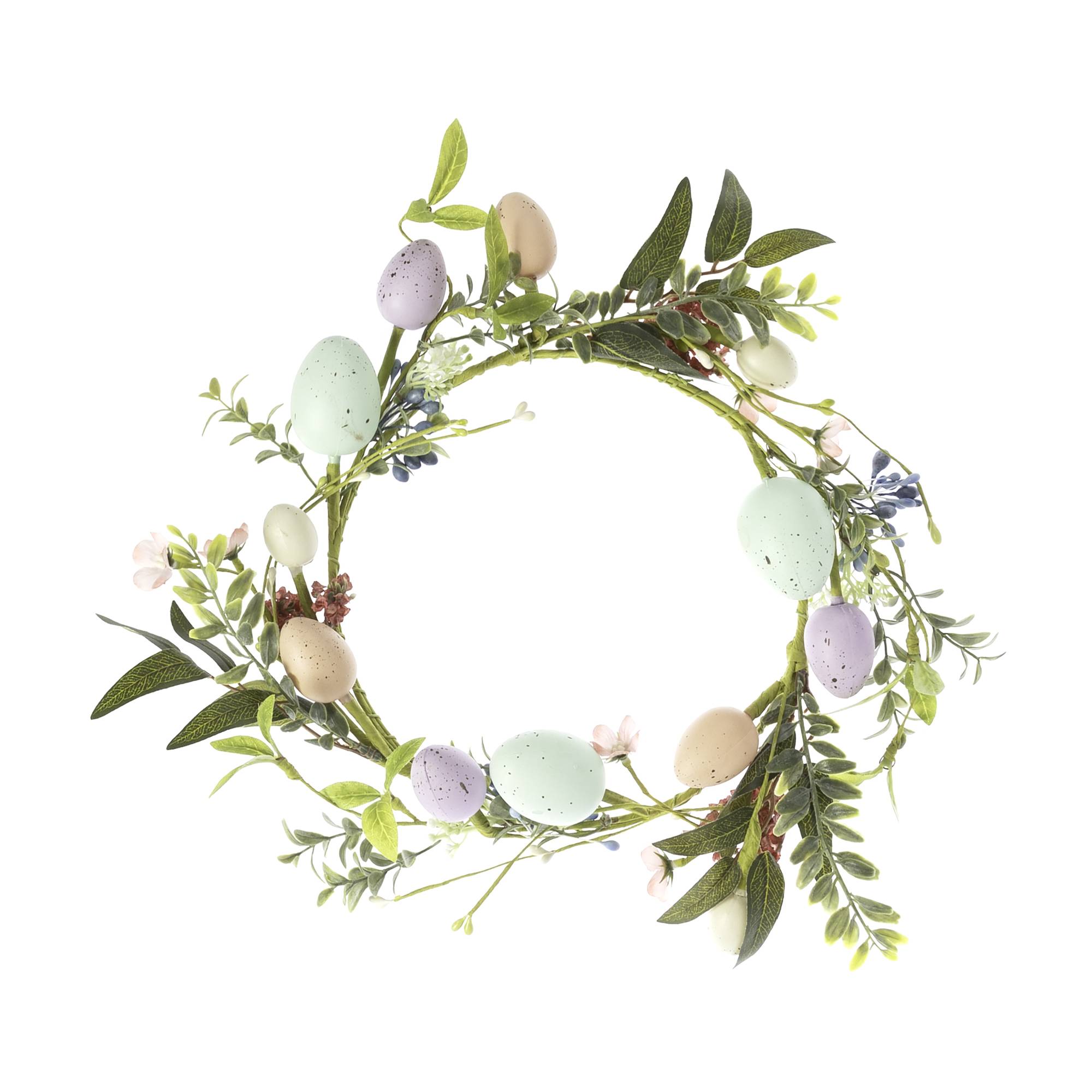 Floral Egg Wreath 20cm | Hobbycraft