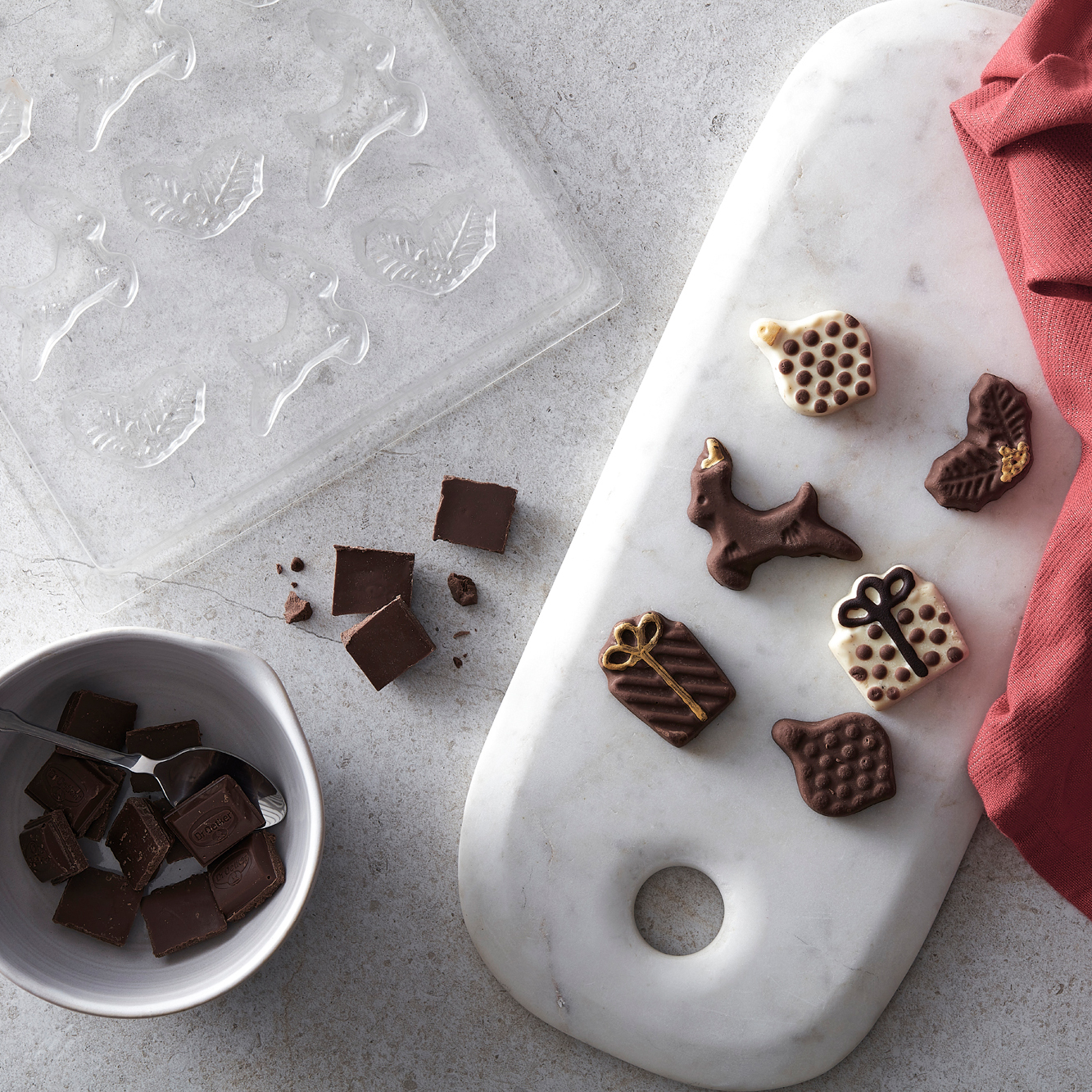 How to clearance make chocolate molds