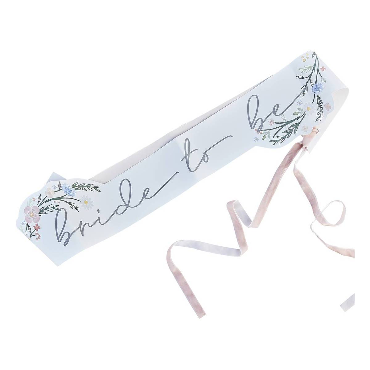 Bride to be sash ginger outlet ray