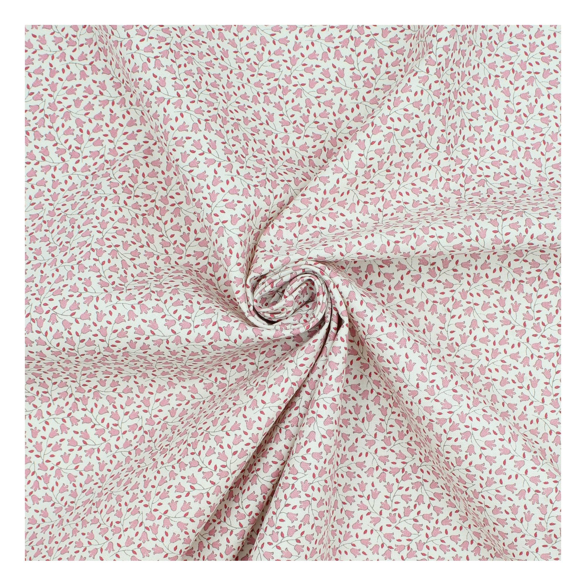 Pink Sophie Basic Cotton Fabric by the Metre | Hobbycraft