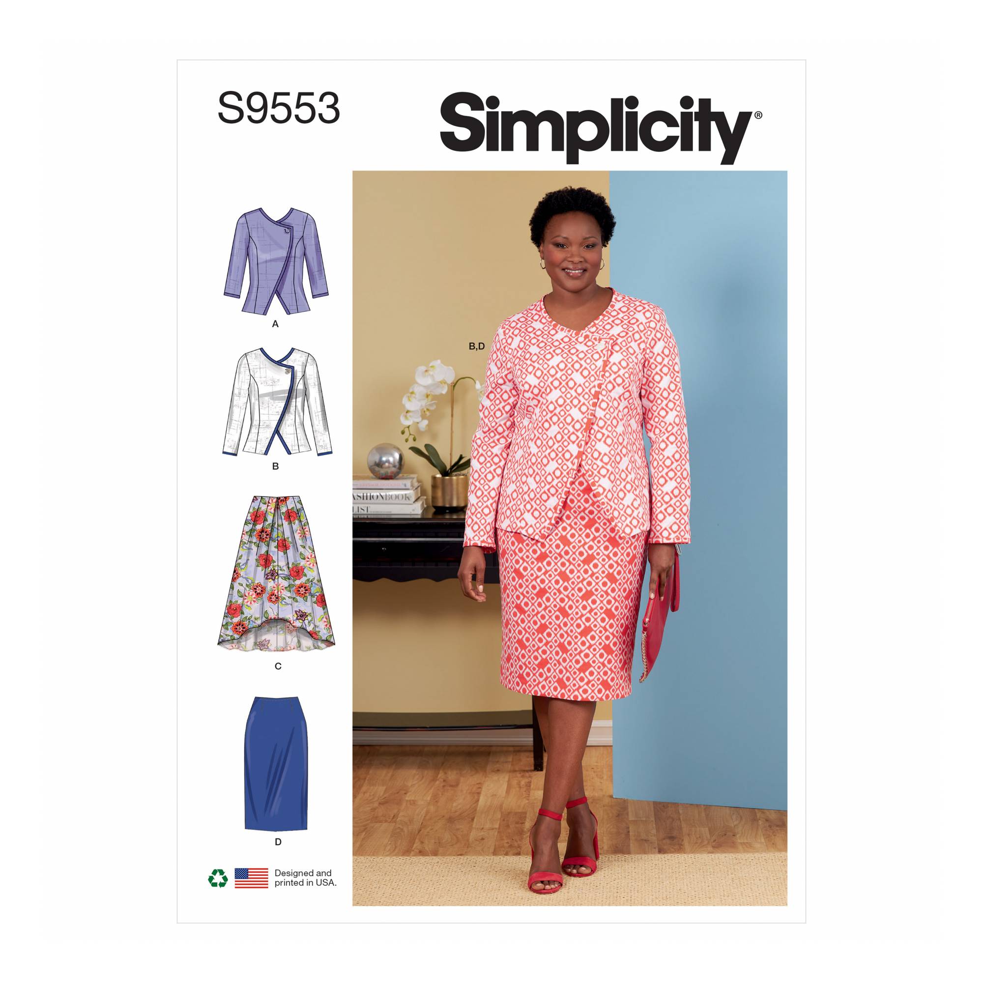 Simplicity Learn to Sew Ladies' Skirt Sewing Pattern 2314