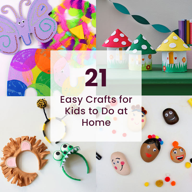 Best Kids' Crafts to Do at HomeWhat are the Best Kids' Crafts to Do at  Home? - 21 Easy Crafts for Kids