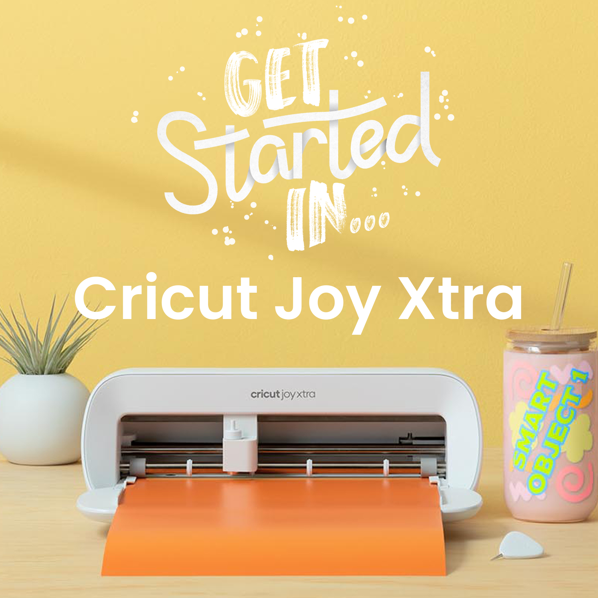  Cricut Joy Machine & Digital Content Library Bundle - Includes  30 images in Design Space App - Portable DIY Smart Machine for creating  customized cards, crafts, & labels Blue