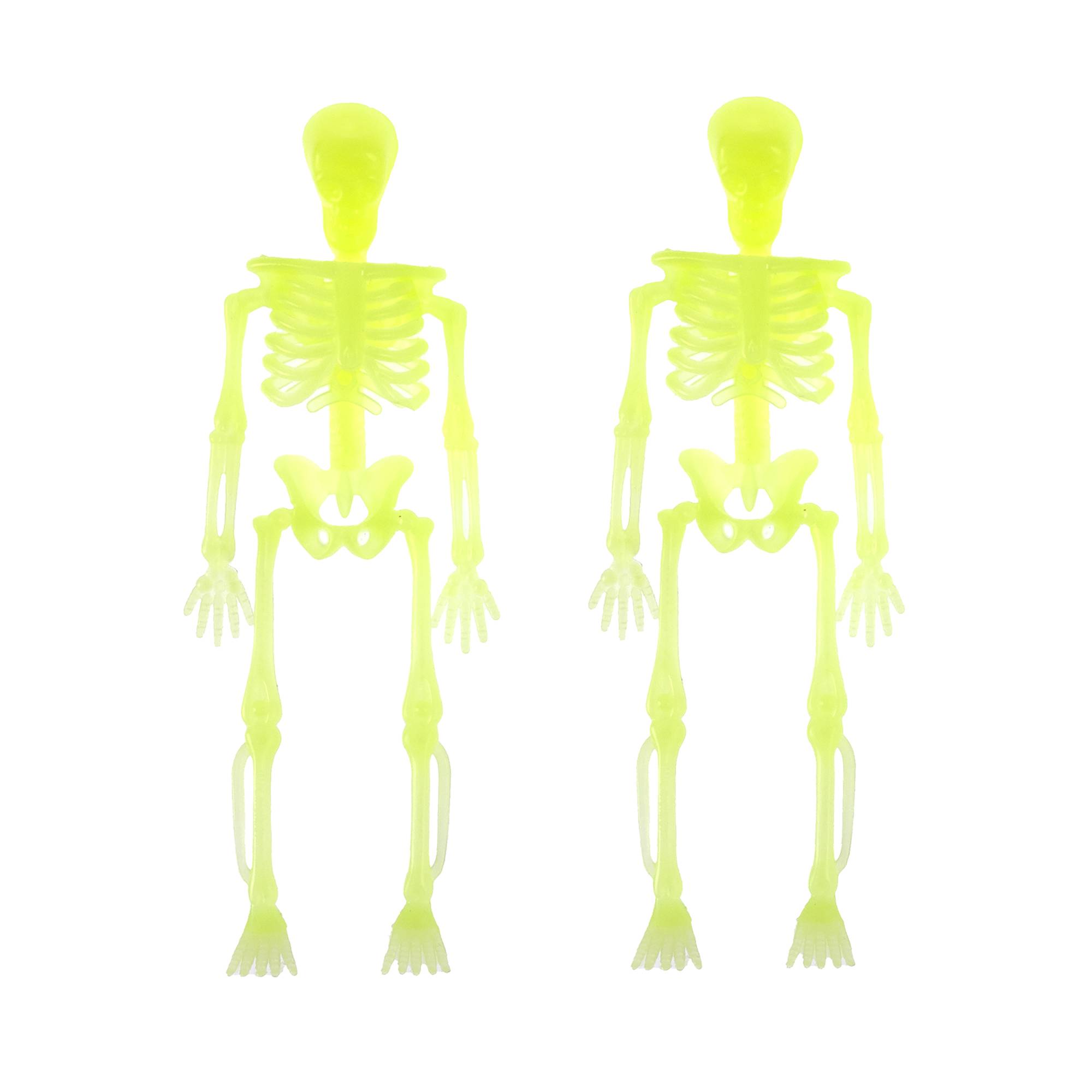 Glow in the Dark Skeletons 2 Pack | Hobbycraft