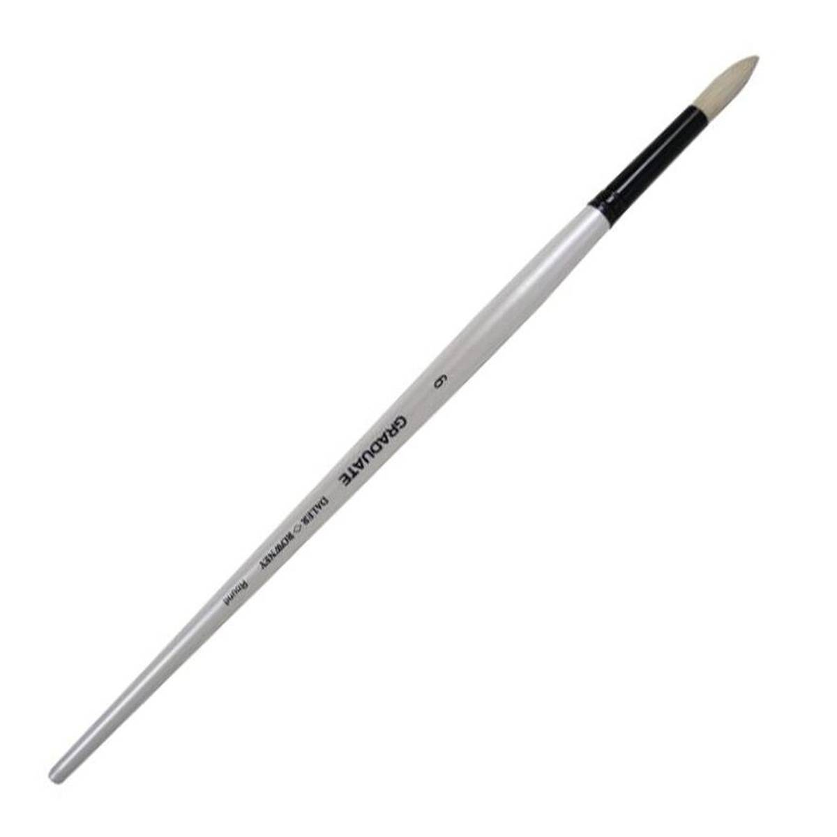 Bob Ross Synthetic and Bristle Blend Brush - Half-Size Round, Size 3/4