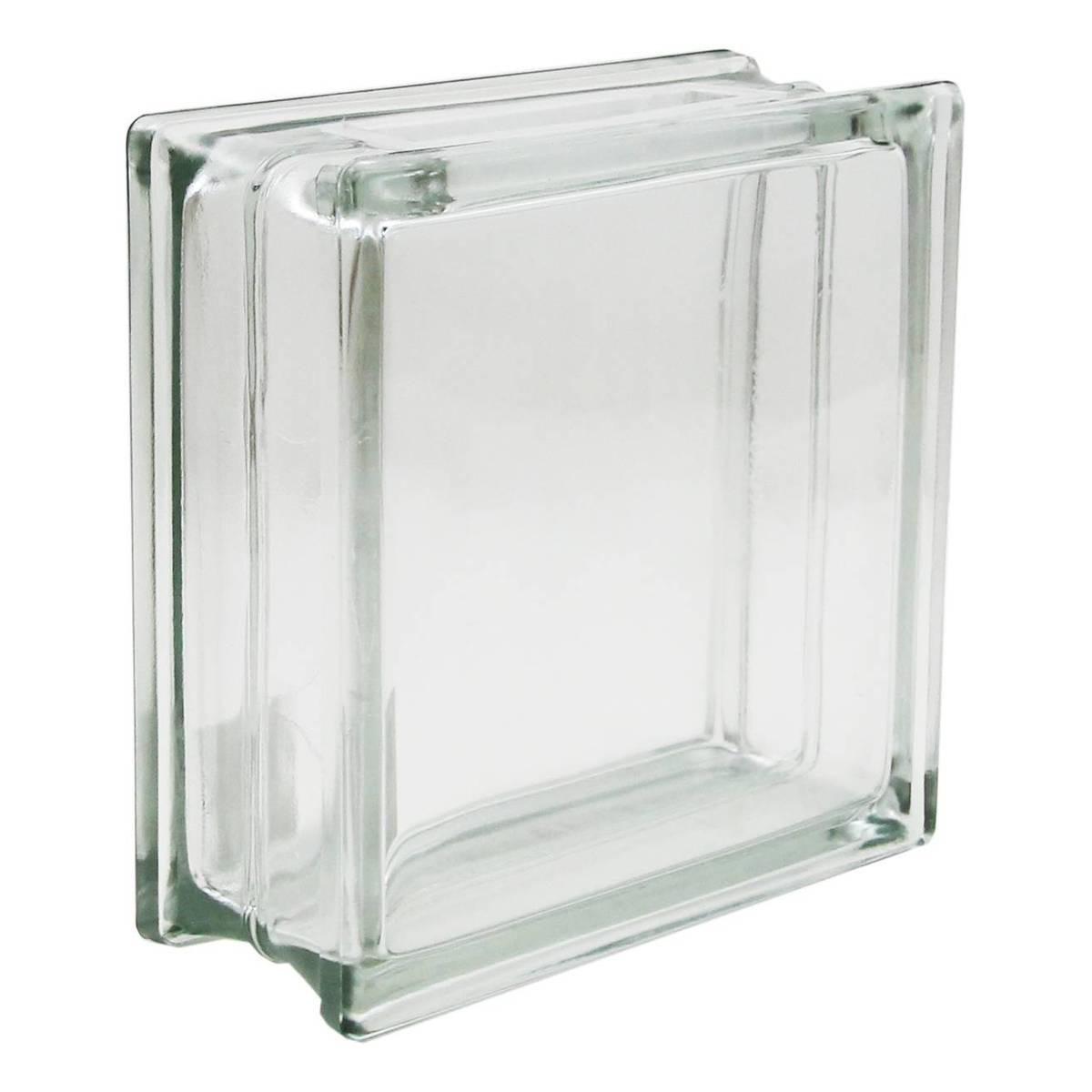 Clear Glass Block 19cm X 19cm X 8cm Hobbycraft