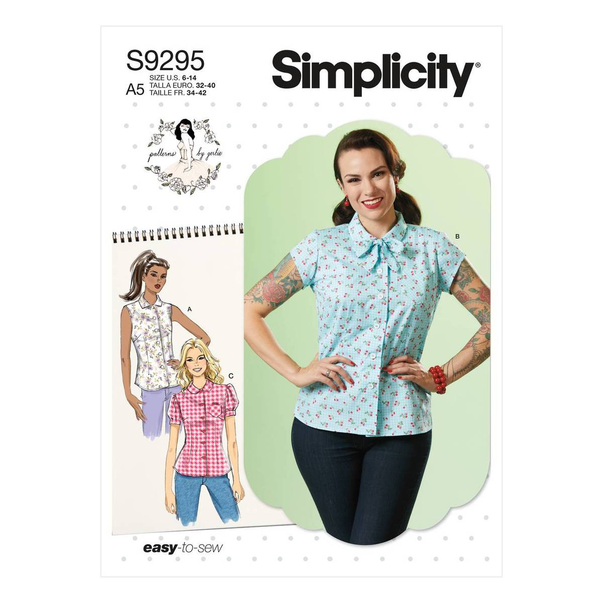 Simplicity Sewing Pattern S9259 Plus Size Women's Knit Dresses