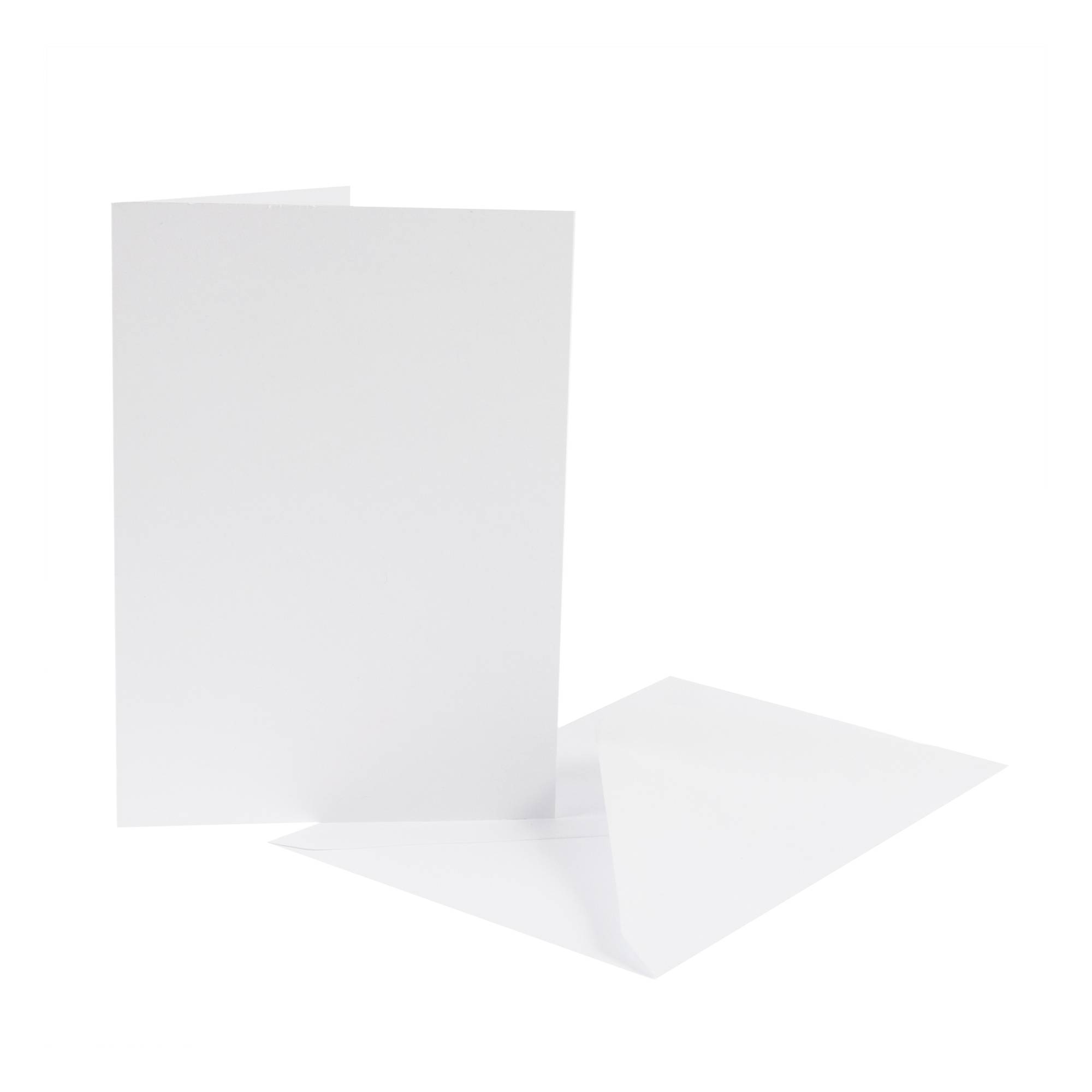 White Cards and Envelopes C6 Inches 50 Pack | Hobbycraft