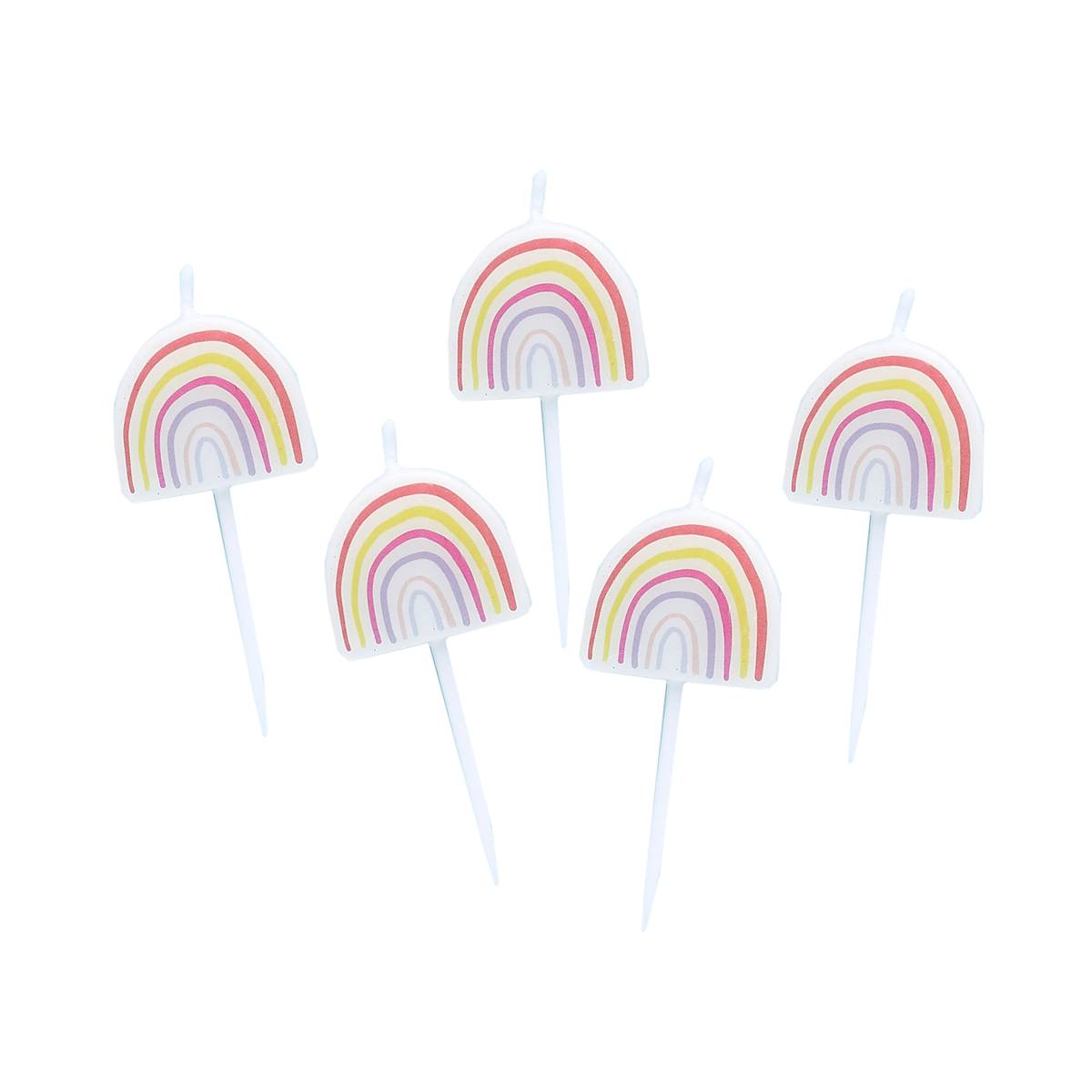 Enchanted Rainbow Candles 5 Pack | Hobbycraft