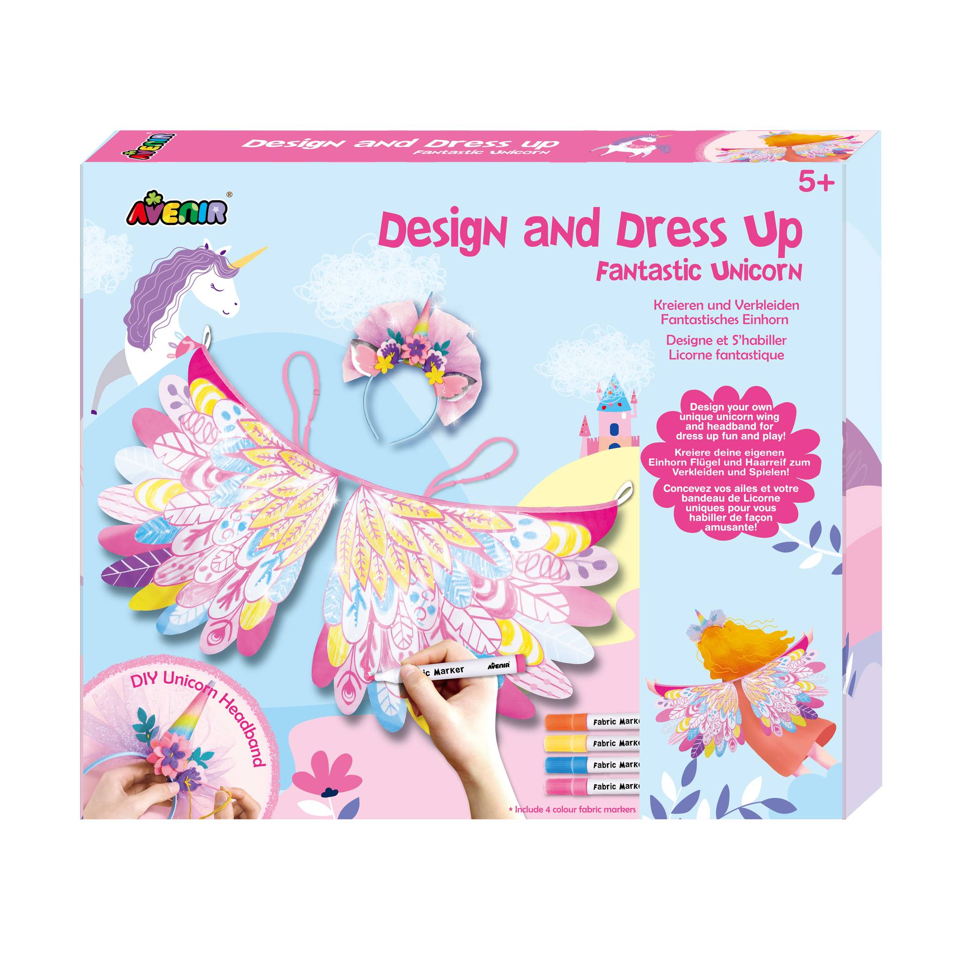 Design and Dress Up Fantastic Unicorn 